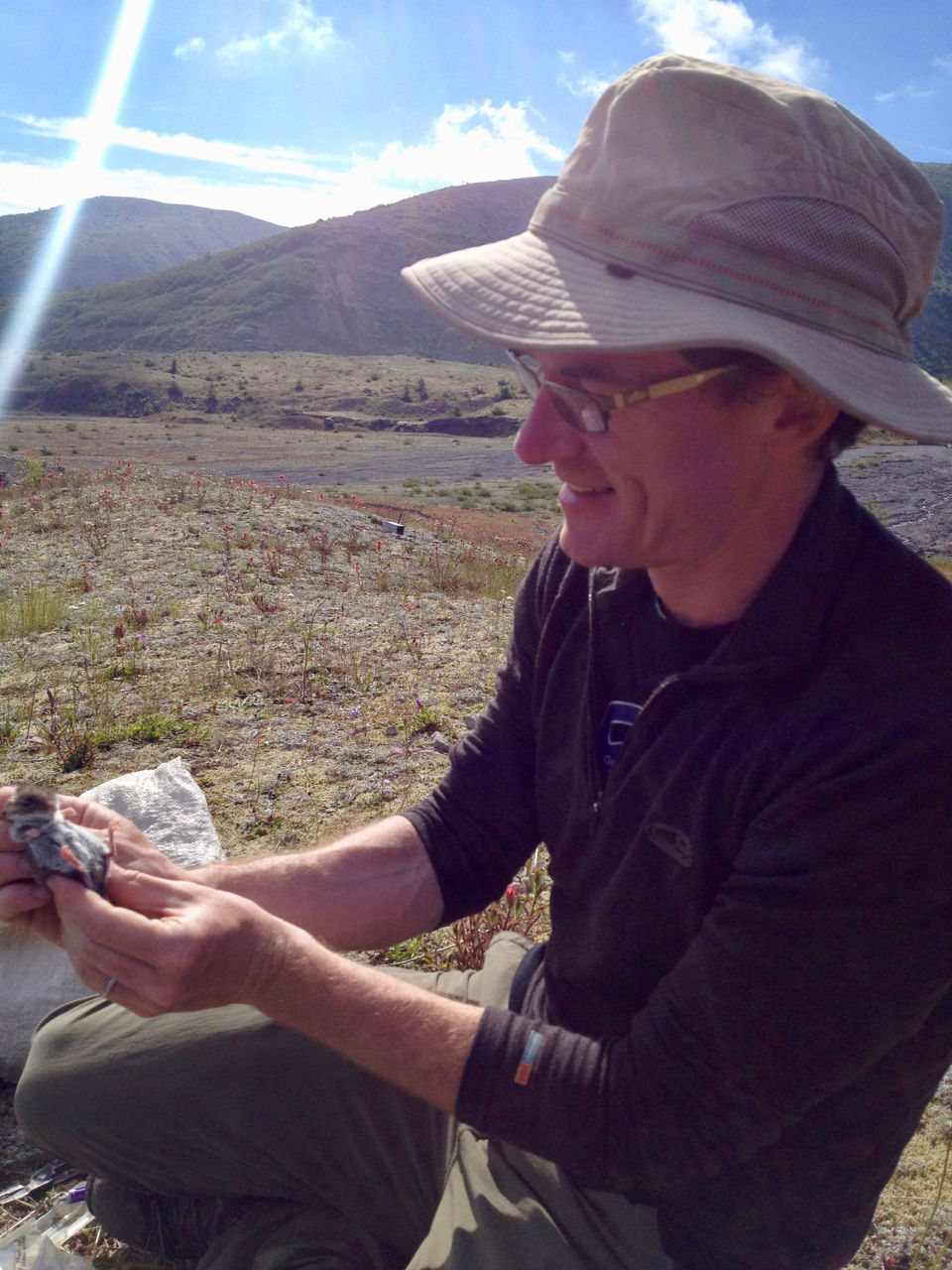 Eric Wagner & deer mouse